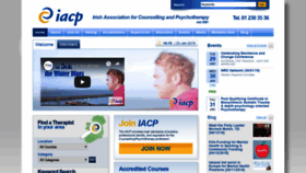 What Iacp.ie website looked like in 2019 (5 years ago)