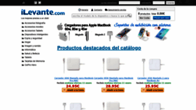 What Ilevante.com website looked like in 2019 (5 years ago)
