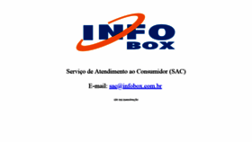 What Infobox.com.br website looked like in 2019 (5 years ago)