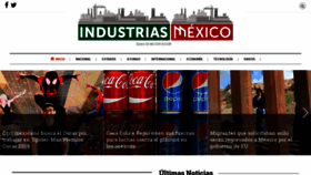 What Industriasmexico.com.mx website looked like in 2019 (5 years ago)