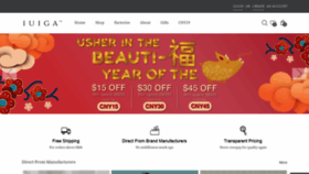 What Iuiga.com website looked like in 2019 (5 years ago)