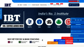 What Ibtindia.com website looked like in 2019 (5 years ago)