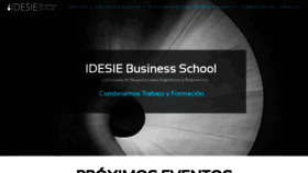 What Idesie.com website looked like in 2019 (5 years ago)