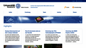 What Imd.uni-rostock.de website looked like in 2019 (5 years ago)