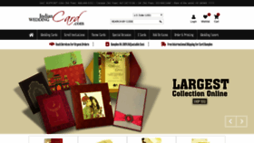 What Indianweddingcard.com website looked like in 2019 (5 years ago)