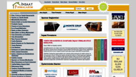 What Insaatfirmalarim.com website looked like in 2019 (5 years ago)