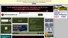 What Internetmedicin.se website looked like in 2019 (5 years ago)