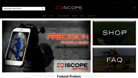 What Iscope.com website looked like in 2019 (5 years ago)