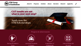 What Itm.edu website looked like in 2019 (7 years ago)