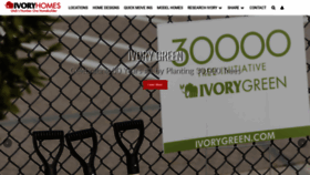What Ivoryhomes.com website looked like in 2019 (5 years ago)