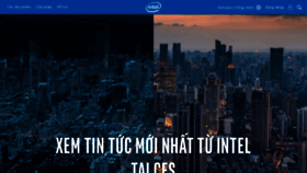 What Intel.vn website looked like in 2019 (5 years ago)
