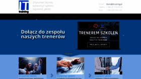 What Ittraining.pl website looked like in 2019 (5 years ago)