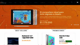 What Ishopcolombia.com website looked like in 2019 (5 years ago)