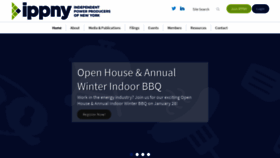 What Ippny.org website looked like in 2019 (5 years ago)