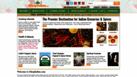 What Ishopindian.com website looked like in 2019 (5 years ago)