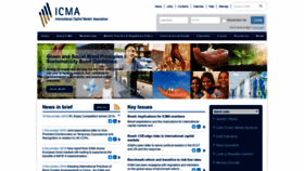 What Icmagroup.org website looked like in 2019 (5 years ago)