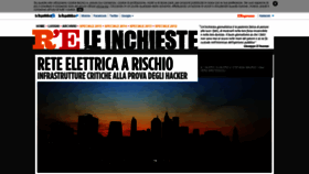 What Inchieste.repubblica.it website looked like in 2019 (5 years ago)