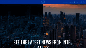 What Intel.hk website looked like in 2019 (5 years ago)