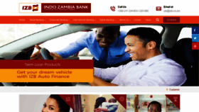 What Izb.co.zm website looked like in 2019 (7 years ago)
