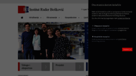 What Irb.hr website looked like in 2019 (7 years ago)