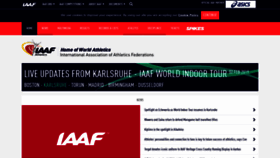 What Iaaf.org website looked like in 2019 (5 years ago)