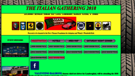 What Italiangathering.com website looked like in 2019 (5 years ago)