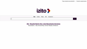 What Izito.pl website looked like in 2019 (5 years ago)