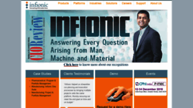 What Infionic.com website looked like in 2019 (5 years ago)
