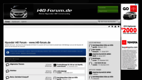 What I40-forum.de website looked like in 2019 (5 years ago)