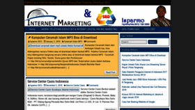 What Isparmo.web.id website looked like in 2019 (5 years ago)