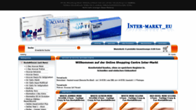 What Inter-markt.eu website looked like in 2019 (5 years ago)