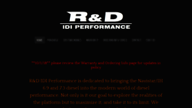 What Idiperformance.com website looked like in 2019 (5 years ago)