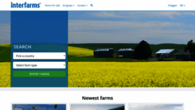 What Interfarms.com website looked like in 2019 (5 years ago)
