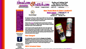 What I-bead.com website looked like in 2019 (6 years ago)