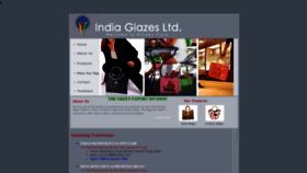 What Indiaglazes.com website looked like in 2019 (5 years ago)