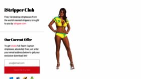 What Istripper.club website looked like in 2019 (5 years ago)