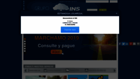What Insdirecto.com website looked like in 2019 (5 years ago)