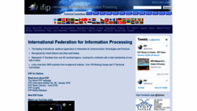 What Ifip.org website looked like in 2019 (5 years ago)