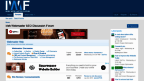 What Irishwebmasterforum.com website looked like in 2019 (5 years ago)