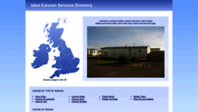 What Ideal-caravan-holidays.co.uk website looked like in 2019 (5 years ago)