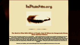 What Inplainsite.org website looked like in 2019 (5 years ago)