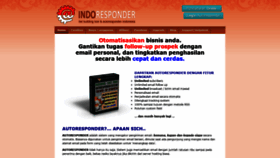 What Indoresponder.com website looked like in 2019 (5 years ago)
