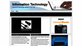 What Infoteckno.com website looked like in 2019 (5 years ago)