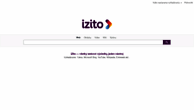 What Izito.sk website looked like in 2019 (5 years ago)
