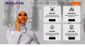 What Inaani.com website looked like in 2019 (5 years ago)