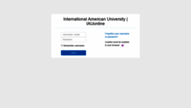 What Iauonline.org website looked like in 2019 (5 years ago)