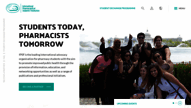 What Ipsf.org website looked like in 2019 (5 years ago)