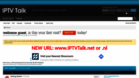 What Iptvtalk.net website looked like in 2019 (5 years ago)
