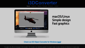 What I3dconverter.com website looked like in 2019 (5 years ago)
