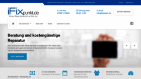 What Ifixpunkt.de website looked like in 2019 (5 years ago)